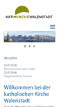 Mobile Screenshot of kath-walenstadt.ch